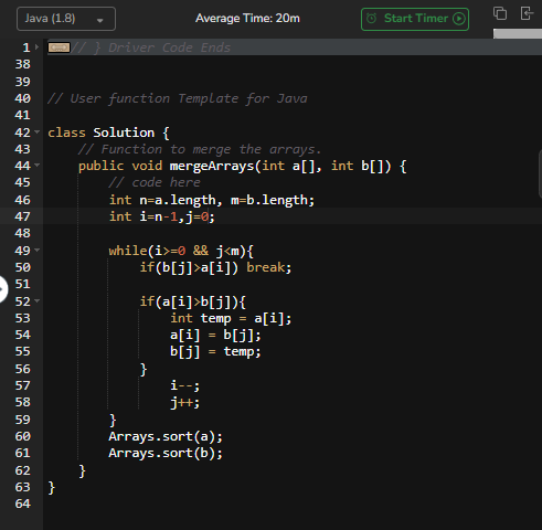 arshpreet_000's tweet photo. 🚀 Hello, everyone!
#Day203 of my coding streak is complete! Today I delved into two interesting problems:

1. Maximum Beauty of an Array After Applying Operation

2. Merge Without Extra Space
.
.
#LeetCode #GFG160 #GeekStreak2024 #ArrayManipulation #Sorting #CodingJourney https://t.co/vB09SCIK28