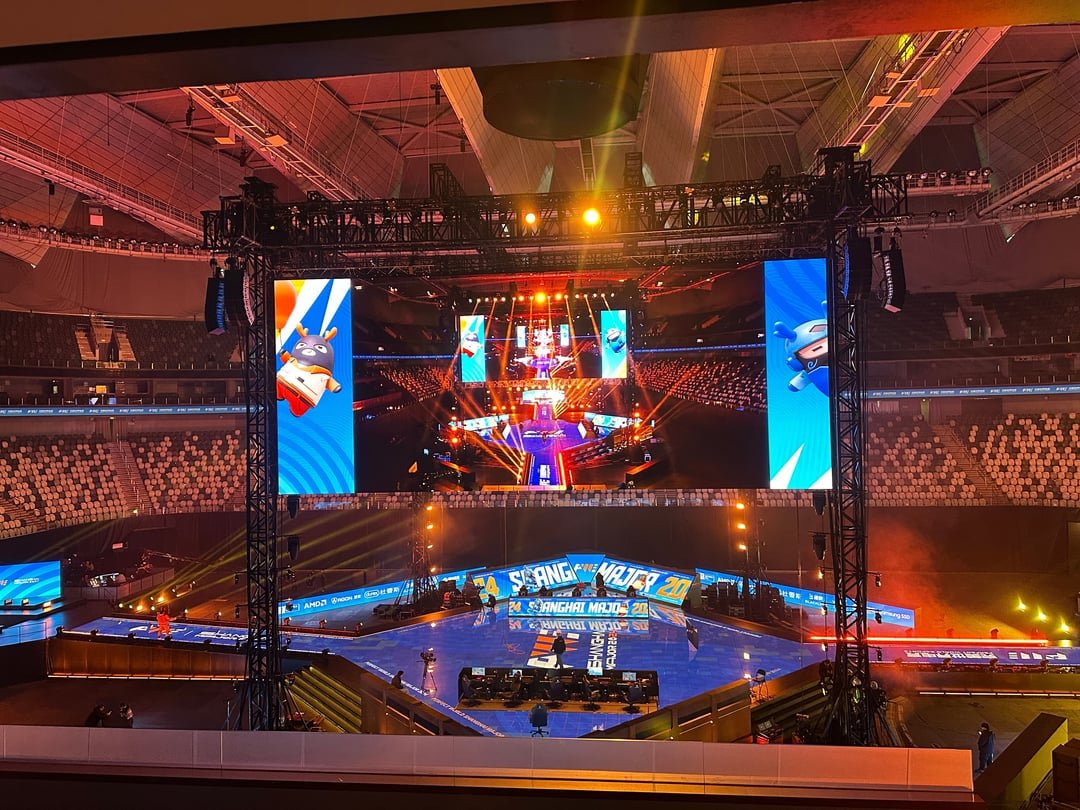 Ozzny_CS2's tweet photo. The Shanghai Major playoffs Arena 🇨🇳‼️ https://t.co/Reds9Sjm57