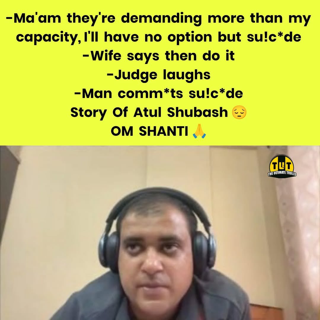 mksanalytiq's tweet photo. Atul's salary was ₹84,000 per month.
That greedy hippo wife was already getting ₹40,000 per month.
She wanted ₹2-4 lakh per month.
Their greed has crossed all limits. #JusiceForAtulSubhash #JusiceForAtul #JusticeIsDue https://t.co/2UrRpqMrVG
