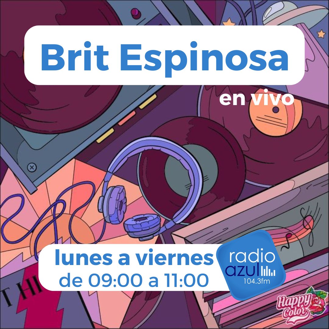 okeymusiccl's tweet photo. A esta hora, sólo la mejor selección musical. Suena #RadioAzul,  #EstaciónRetro

📻💙✨ https://t.co/2JZdvsdvG9