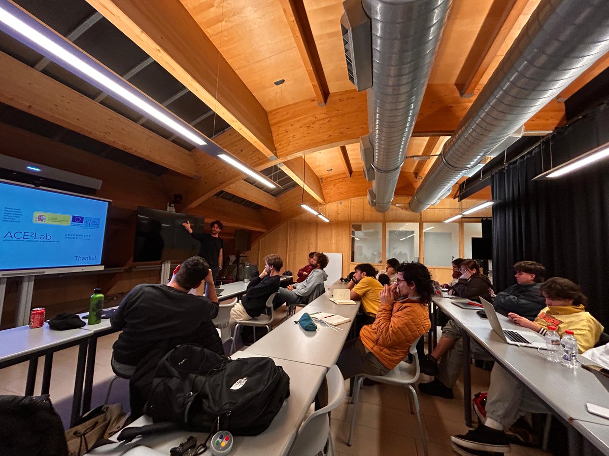 AlexGalvezPol's tweet image. Nice catch up in Barcelona with the Iaslab: visiting labs for digital art, plus talking about interoception & active sensing —w the mastermind @Albert_DATA 🤖👨💻