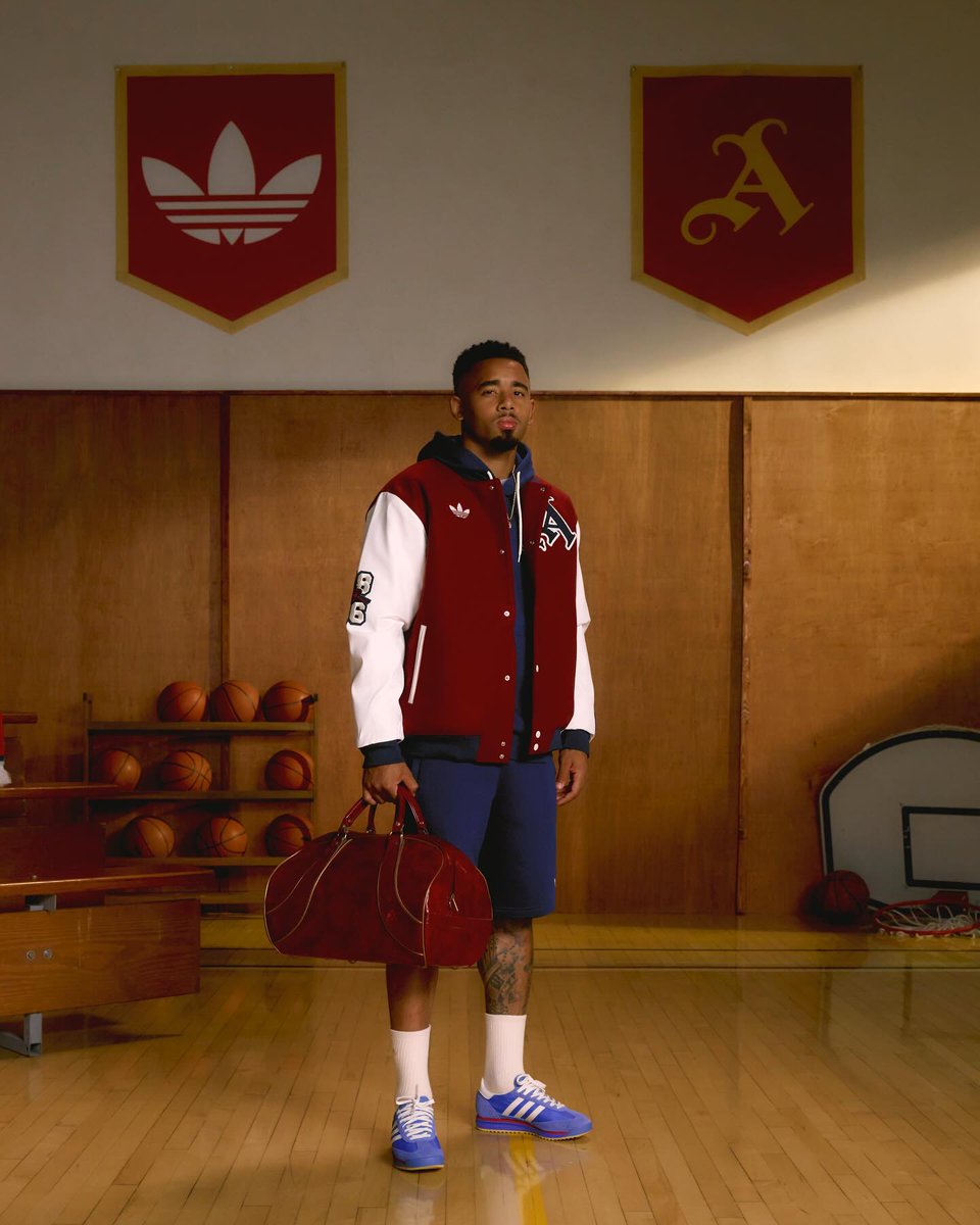 Varsity vibes, straight fire 🔥
<a href="/adidasfootball/">adidas Football</a>  <a href="/Arsenal/">Arsenal</a>