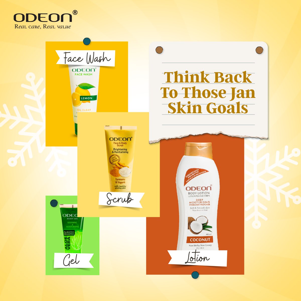 odeonworldug's tweet photo. Those January goals tuli ku zero! 😅
But December is our last chance!
Get yourself a complete set for your Christmas glo up.
#GloUp #OdeonUg #ChristmasToRemember https://t.co/xoFwMASjny