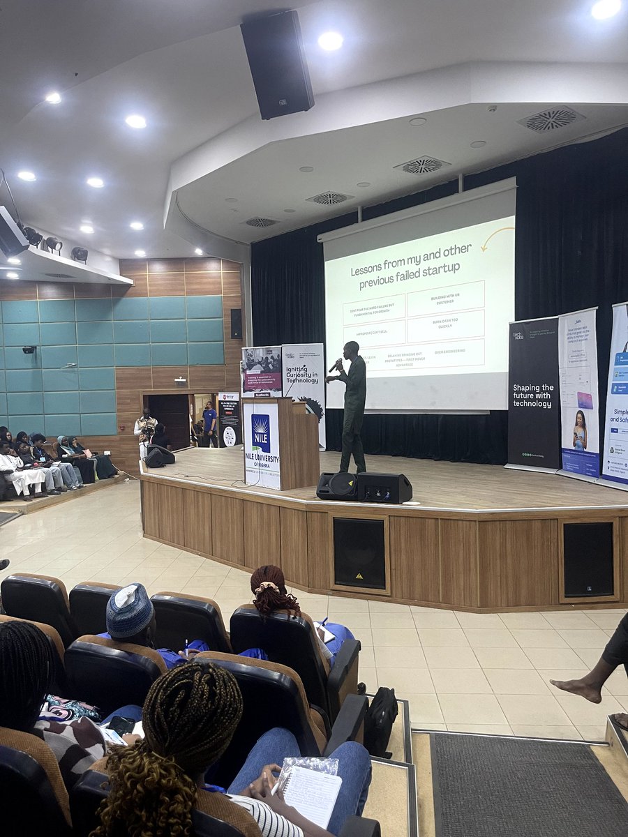 Techxciteng's tweet image. Lessons from startup failures to scalable success, @itsAlabi shares his journey at #Techxcite2024