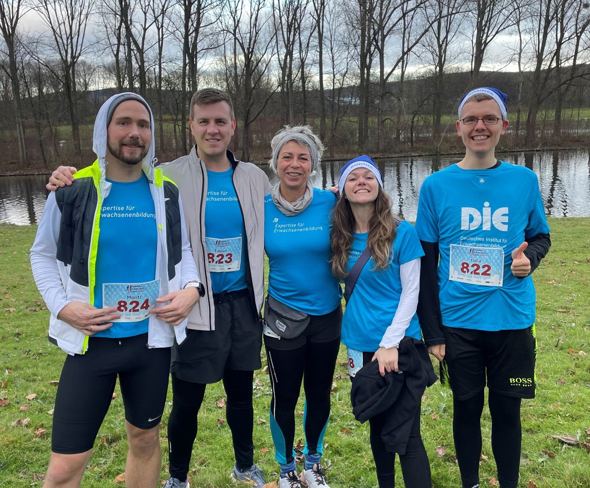 Am vergangenen Wochenende fand der Bonner Nikolauslauf in den wunderschönen Rheinauen statt. Auch in diesem Jahr hat  ein Team des DIE teilgenommen. Wieder war es ein tolles Ereignis bei besten Wetterbedingungen und wir freuen uns schon auf den nächsten Lauf!