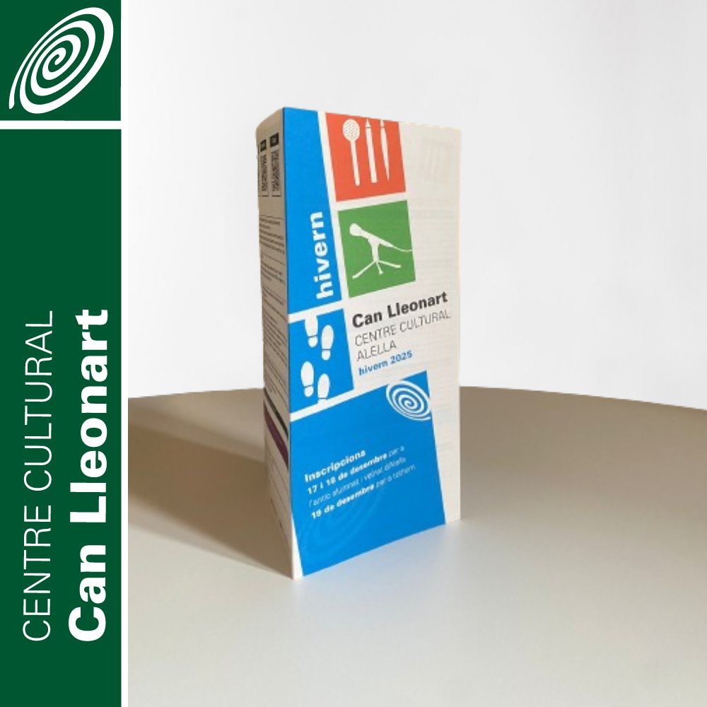 Can Lleonart (@canlleonart) on Twitter photo 📖 Ja tenim el #programa d'hivern en paper a les seus municipals!
També pots tafanejar les propostes pel proper trimestre a la web de Can Lleonart: alella.cat/canlleonart
<a href="/ajalella/">Ajuntament d'Alella</a> #CanLleonart #CentreCultural #Alella #Alellafemcultura #Alellacultura #hivern #inscripcions 📖 Ja tenim el #programa d'hivern en paper a les seus municipals!
També pots tafanejar les propostes pel proper trimestre a la web de Can Lleonart: alella.cat/canlleonart
<a href="/ajalella/">Ajuntament d'Alella</a> #CanLleonart #CentreCultural #Alella #Alellafemcultura #Alellacultura #hivern #inscripcions