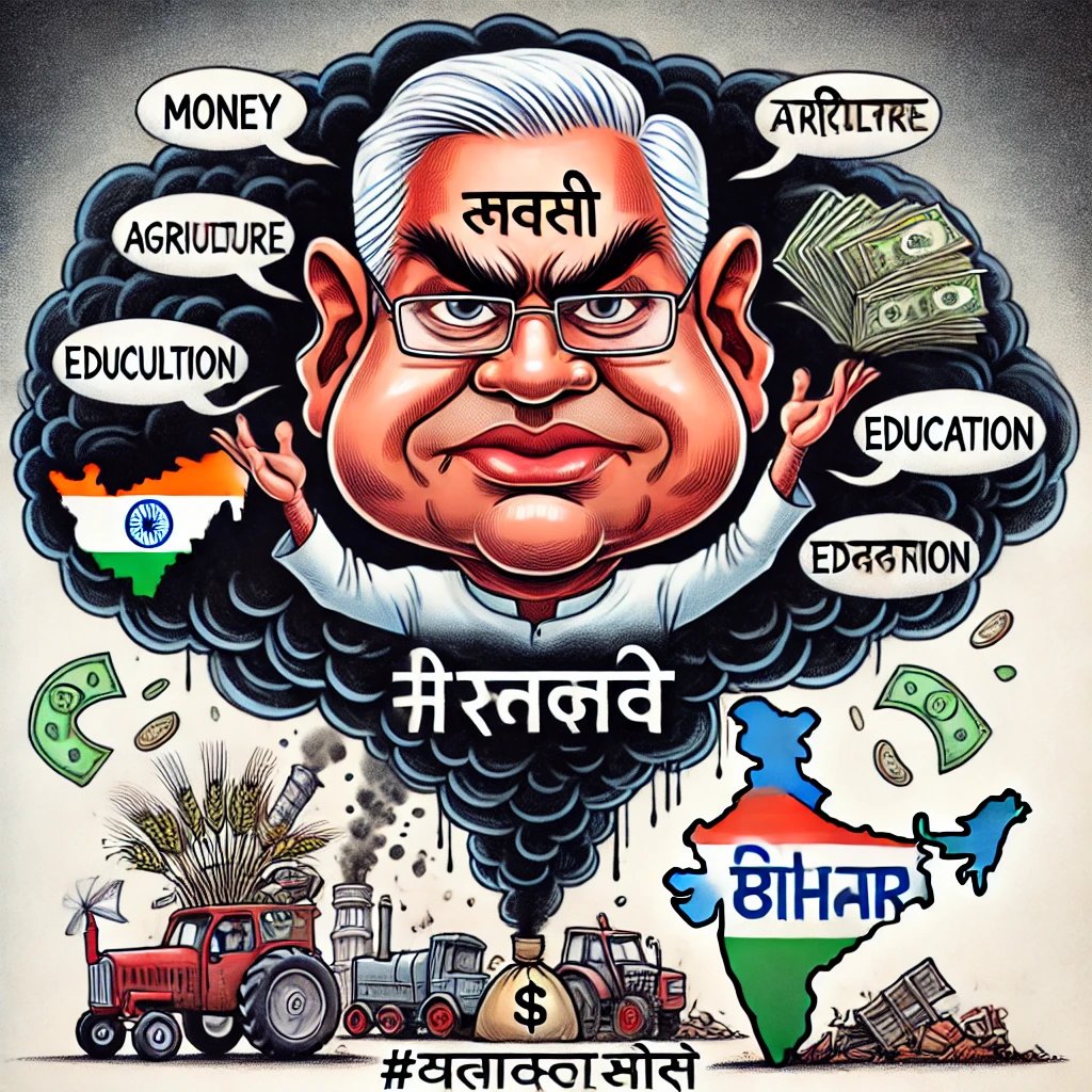 Neeraj_Essence's tweet photo. #नीतीश_की_विनाश_यात्रा
"बिहार का हर युवा, महिला, किसान, विद्यार्थी, और नागरिक एकजुट होकर कह रहा है: #नीतीश_की_हुकूमत_की_विनाश_यात्रा अब नहीं चलेगी! यह बिहार के खजाने की लूट है! हम अपनी मेहनत की कमाई को किसी के अहंकार की भेंट नहीं चढ़ने देंगे! #BiharForChange #बिहार_का_हक"
#नीतीश_की_विनाश_यात्रा
#BiharForChange
#StopTheLoot
#BiharDeservesBetter
#ChangeInBihar
#BiharNeedsReform
#BiharKiAwaz
#BiharAgainstCorruption
#BiharKiBachao
#SaveBihar