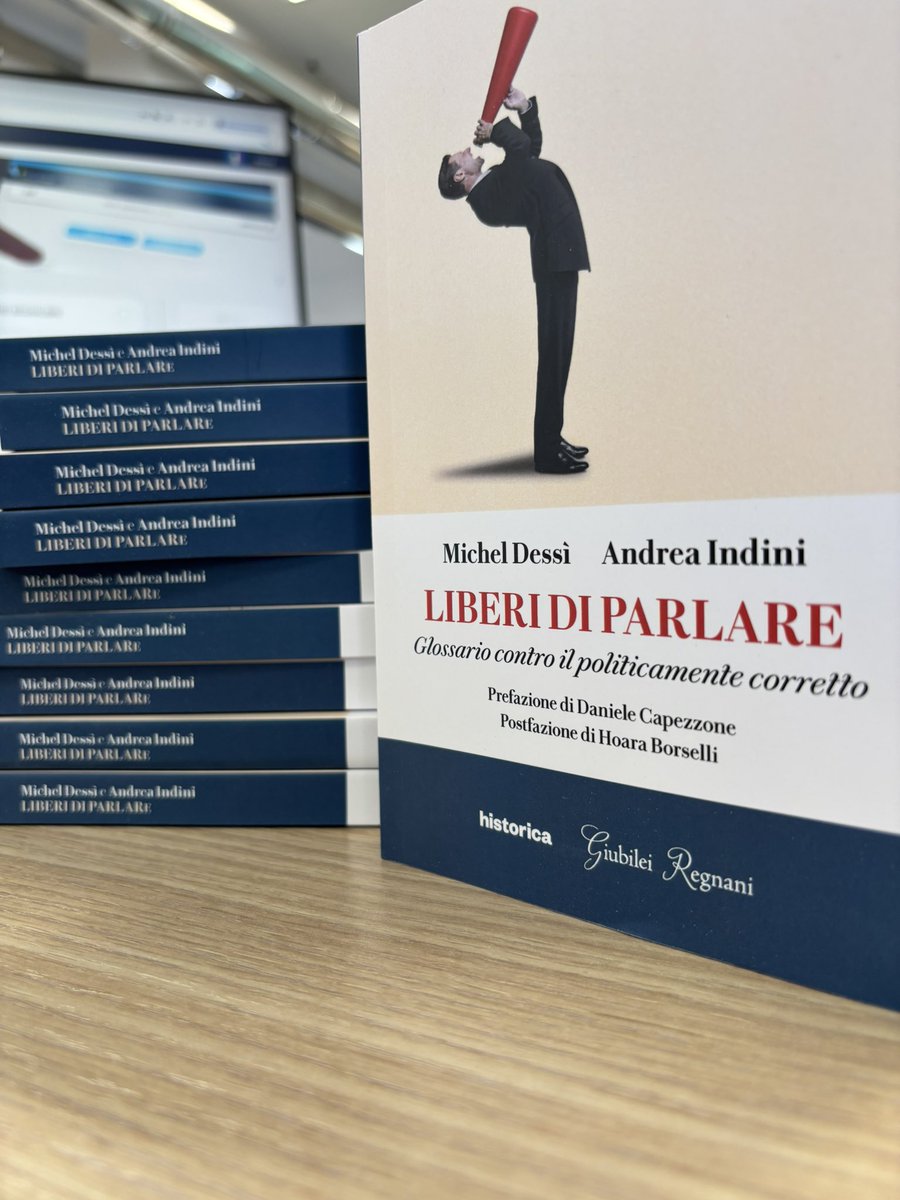 Un glossario per sopravvivere ai deliri woke, green, gender, Lgbt e chi più ne ha più ne metta. L’ho scritto con <a href="/MichelDess/">Michel Dessì</a>. Prefazione di <a href="/Capezzone/">Daniele Capezzone</a>, postfazione di <a href="/HoaraBorselli/">Hoara Borselli official</a>. Lo trovate in libreria <a href="/historica/">Historica edizioni</a> <a href="/giubileiregnani/">giubileiregnani</a>
