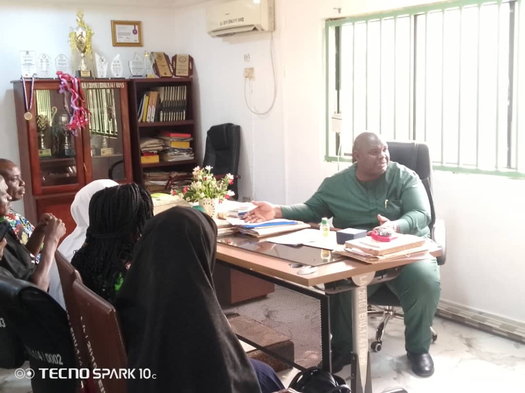LSGedudistrict1's tweet photo. On December 2nd, 2024, the Biology Teachers Association (BIOTA), Lagos State Chapter, led by their chairman, Mr. Kayode Oni, paid a courtesy visit to the office of TG/PS EDD1, Mr. Adebowale Bashir Adeoye, with the heads of Department also present. https://t.co/Jnn64pkrmO