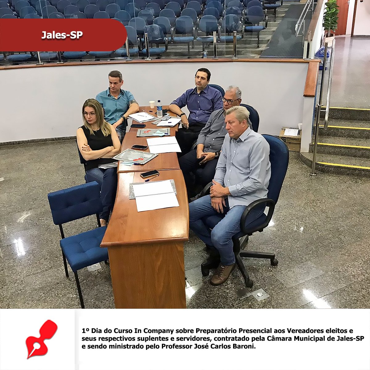 ibrap_cursos's tweet image. 1º Dia do Curso In Company sobre Preparatório Presencial aos Vereadores eleitos e seus respectivos suplentes e servidores, contratado pela Câmara Municipal de Jales-SP e sendo ministrado pelo Professor José Carlos Baroni.

#ibrapcursos #incompany #preparatorio #vereadores
