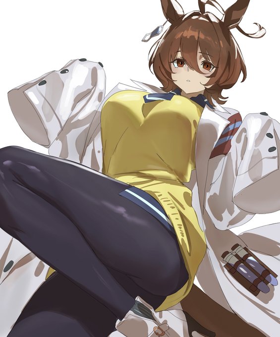 #アグネスタキオン #AgnesTachyon #ウマ娘 アグネスタキオン AgnesTachyon umamusume 调了下颜色