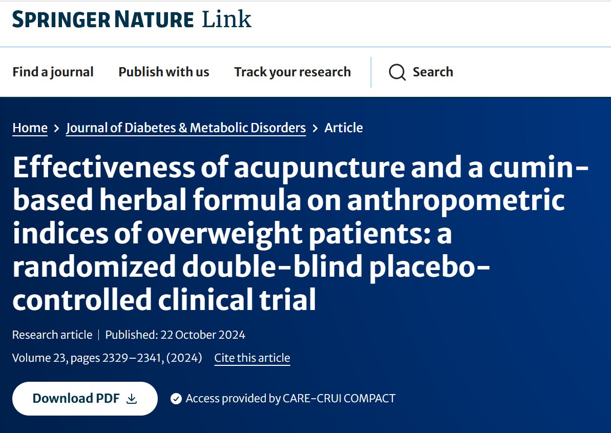 Journal of Diabetes & Metabolic Disorders tweet media