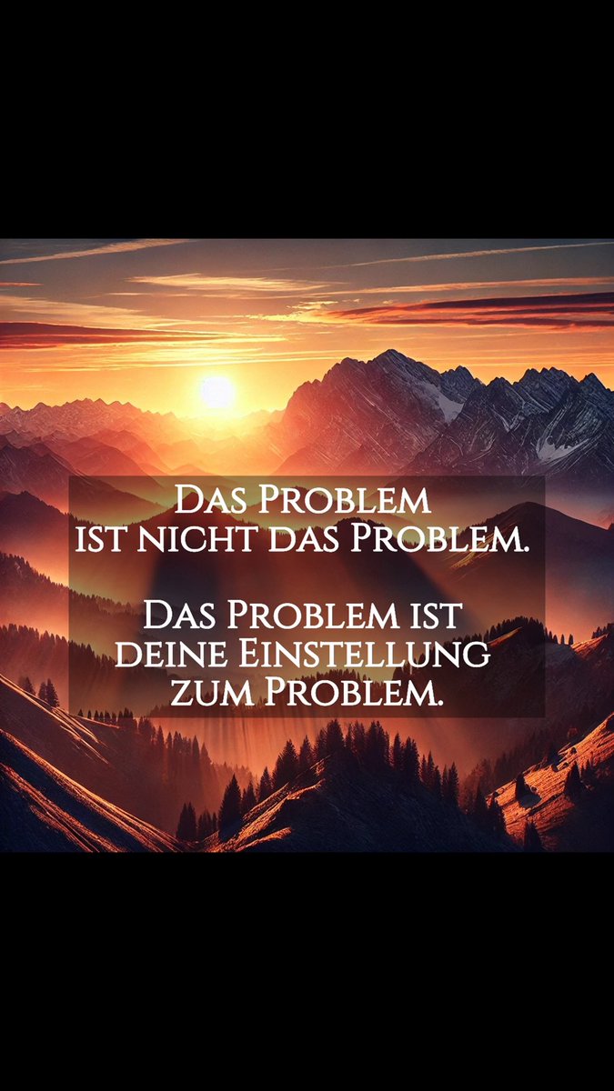 The problem is not the problem …