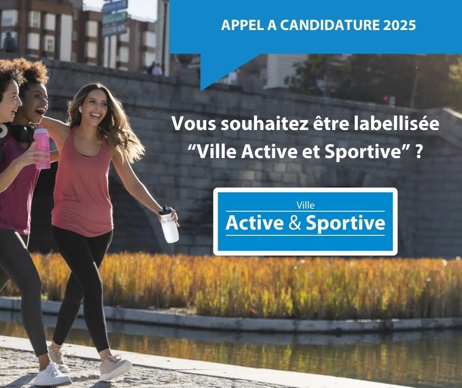Label Ville Active & Sportive (@label_vas) on Twitter photo Le Conseil National des Villes Actives et Sportives, cofondé par l’Association Nationale des Élus aux Sports et l’Union Sport & Cycle lance sa campagne de labellisation 2025, ce mercredi 11 décembre 2024. Renseignements ville-active-et-sportive.com
<a href="/ReseauAndes/">ANDES</a> <a href="/UNIONs_c/">UNION des ENTREPRISES Sport & Cycle</a> Le Conseil National des Villes Actives et Sportives, cofondé par l’Association Nationale des Élus aux Sports et l’Union Sport & Cycle lance sa campagne de labellisation 2025, ce mercredi 11 décembre 2024. Renseignements ville-active-et-sportive.com
<a href="/ReseauAndes/">ANDES</a> <a href="/UNIONs_c/">UNION des ENTREPRISES Sport & Cycle</a>