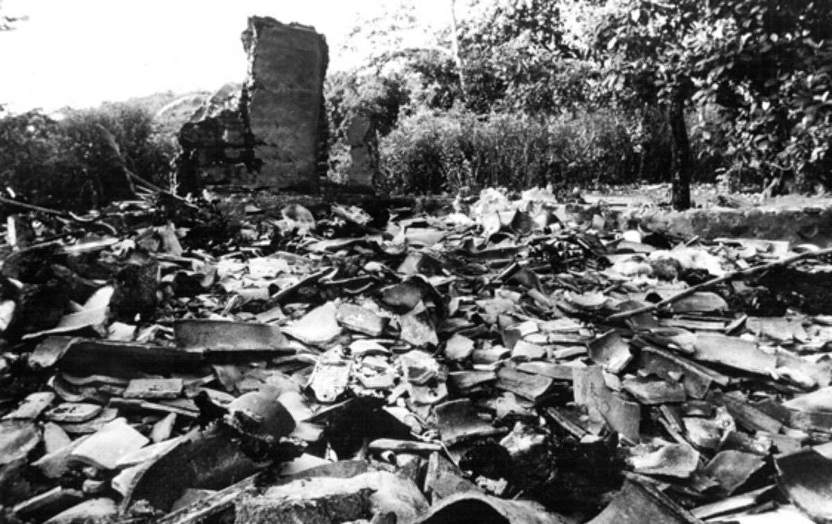 #OtD 11 Dec 1981 a Reagan-backed death squad massacred around 1000 people in El Mozote, El Salvador. Prior to being killed, many of the victims were tortured and girls as young as 10 were raped by the US-trained troops stories.workingclasshistory.com/article/8281/m…