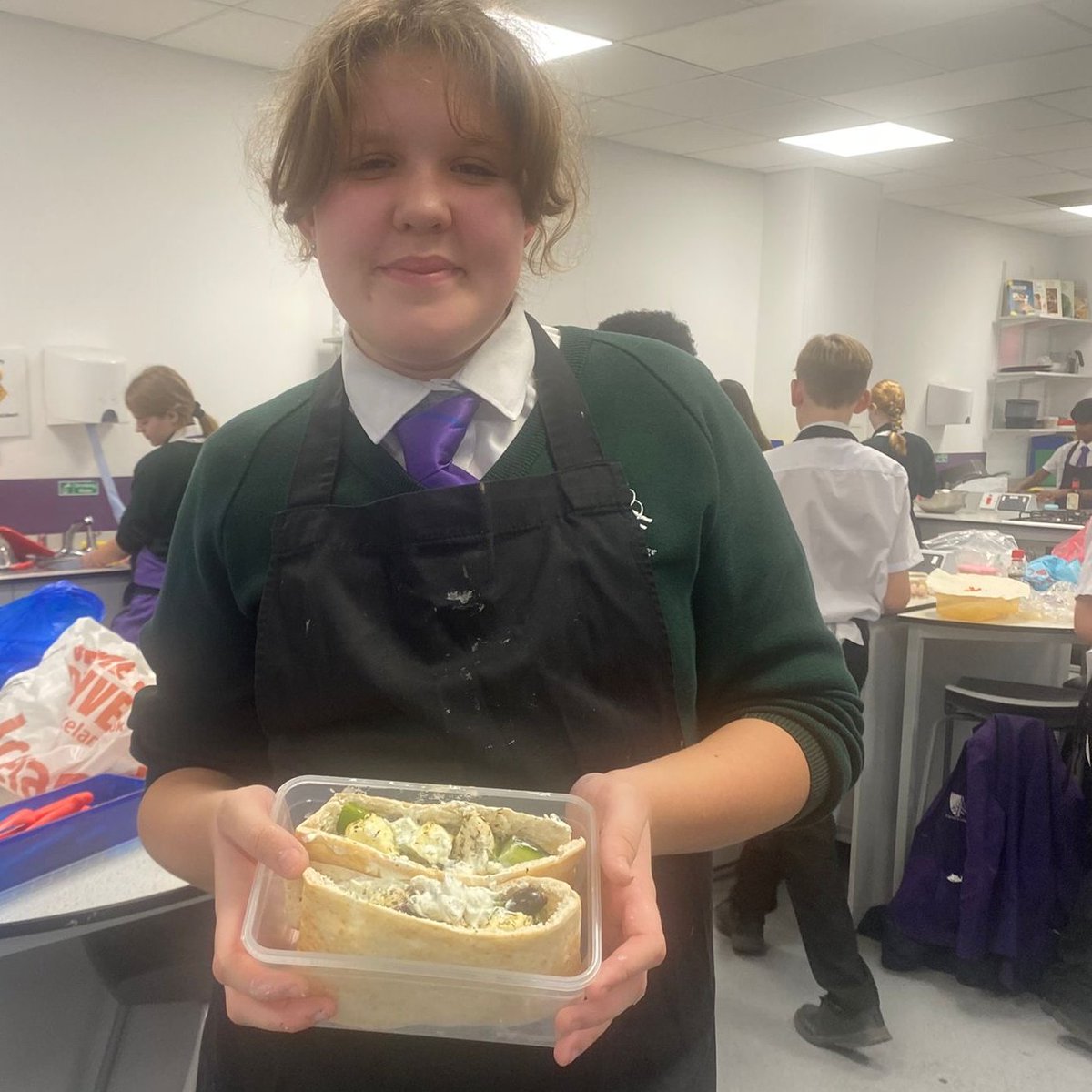 cdstechfaculty's tweet photo. 8CD making kebabs in Food technology class https://t.co/PPtxOjCRRM