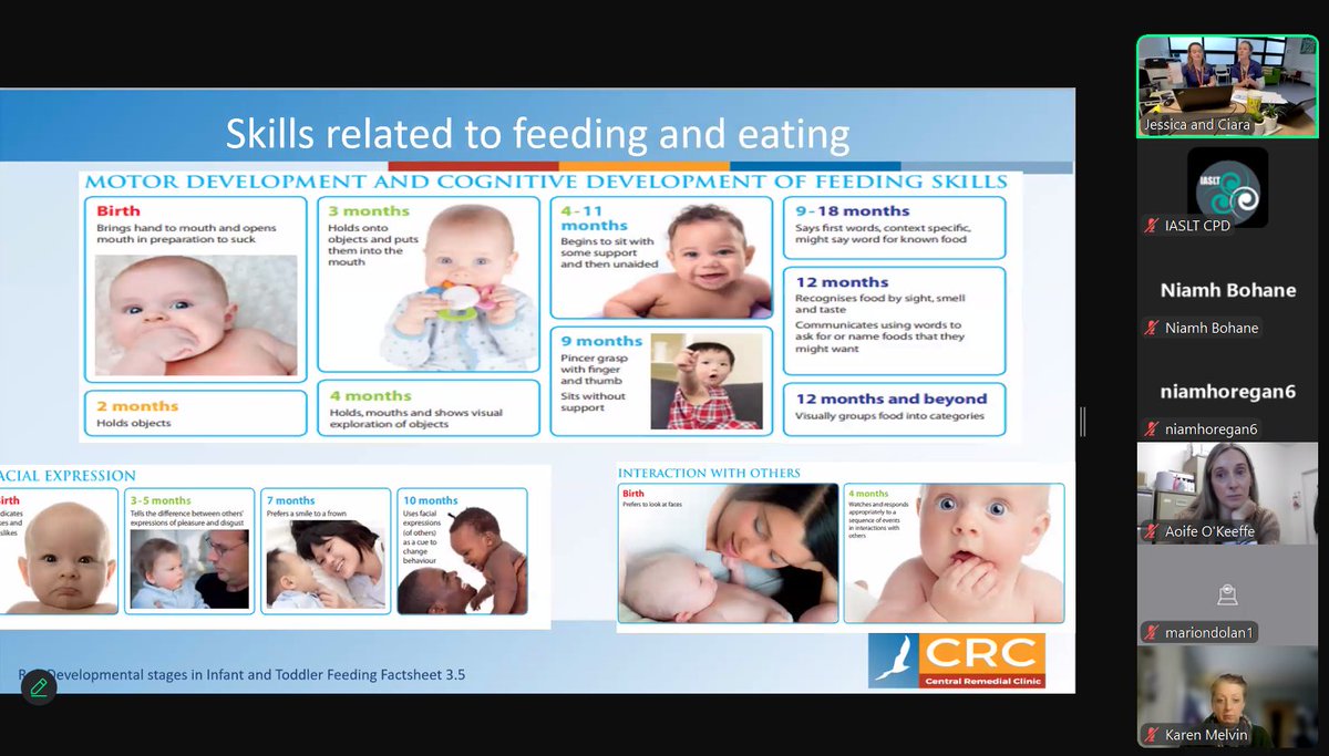 iaslt's tweet image. Huge thanks to @JeaDevlin and Ciara Murphy from the National Specialist FEDS team at @centralremedial Clontarf, for speaking to us today on feeding development in children with neurodisabilities. Thank you to all who attended! #iaslt #iasltcpd