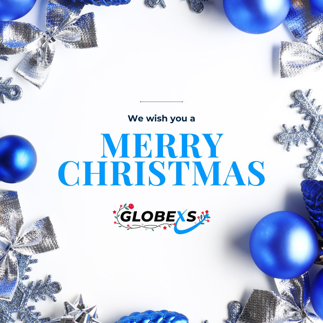 🎄✨Merry Christmas from Globexs!✨🎄  

Wishing you and your loved ones a joyful holiday season filled with warmth, happiness, and special moments. Here’s to an even brighter 2025!  

🌟🎅 With appreciation,  
The Globexs Team