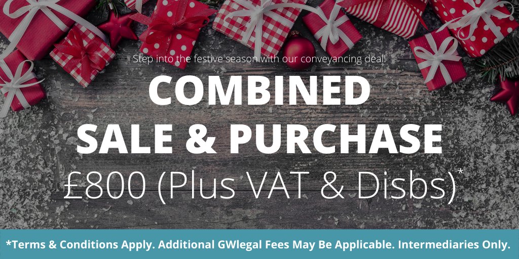 Do you require #conveyancing services to help with a #property purchase this #festiveseason? 🏡🎄🎅

We can help with our combined sale and purchase #deal! Contact our #legalteam for more info and to get started 🤑➡️ ow.ly/VJ0F50Uoq8t

T&amp;Cs Apply

#TheLegalHour #Christmas