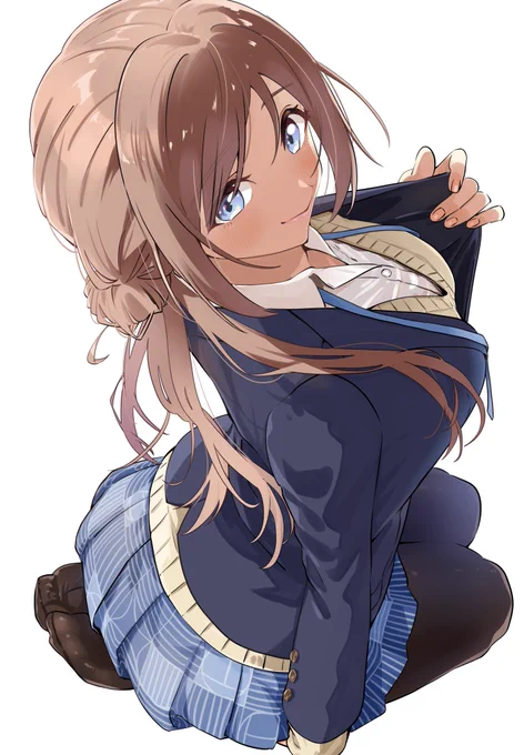 #今年も残りわずかなので今年一番伸びた絵を貼る莉波お姉ちゃん… 