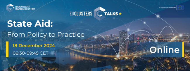 Chris Burns (@cwburnstorm) on Twitter photo How can Clusters for #SMEs across Europe get state aid thanks to exemption for green and digital transitions? Join us with your Qs, will moderate! <a href="/EU_Commission/">European Commission</a> #ECCP #EUClustersTalks
clustercollaboration.eu/content/eu-clu… How can Clusters for #SMEs across Europe get state aid thanks to exemption for green and digital transitions? Join us with your Qs, will moderate! <a href="/EU_Commission/">European Commission</a> #ECCP #EUClustersTalks
clustercollaboration.eu/content/eu-clu…