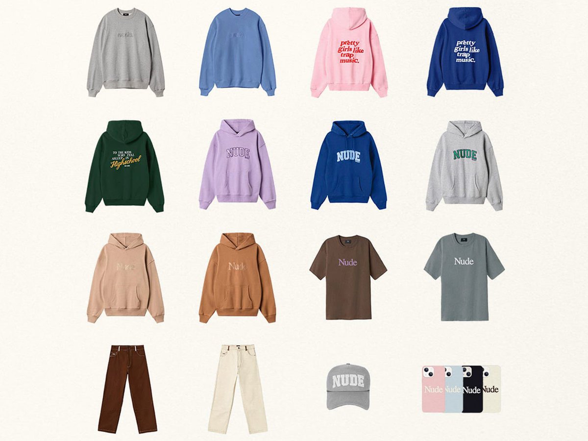 Nude project tweet media