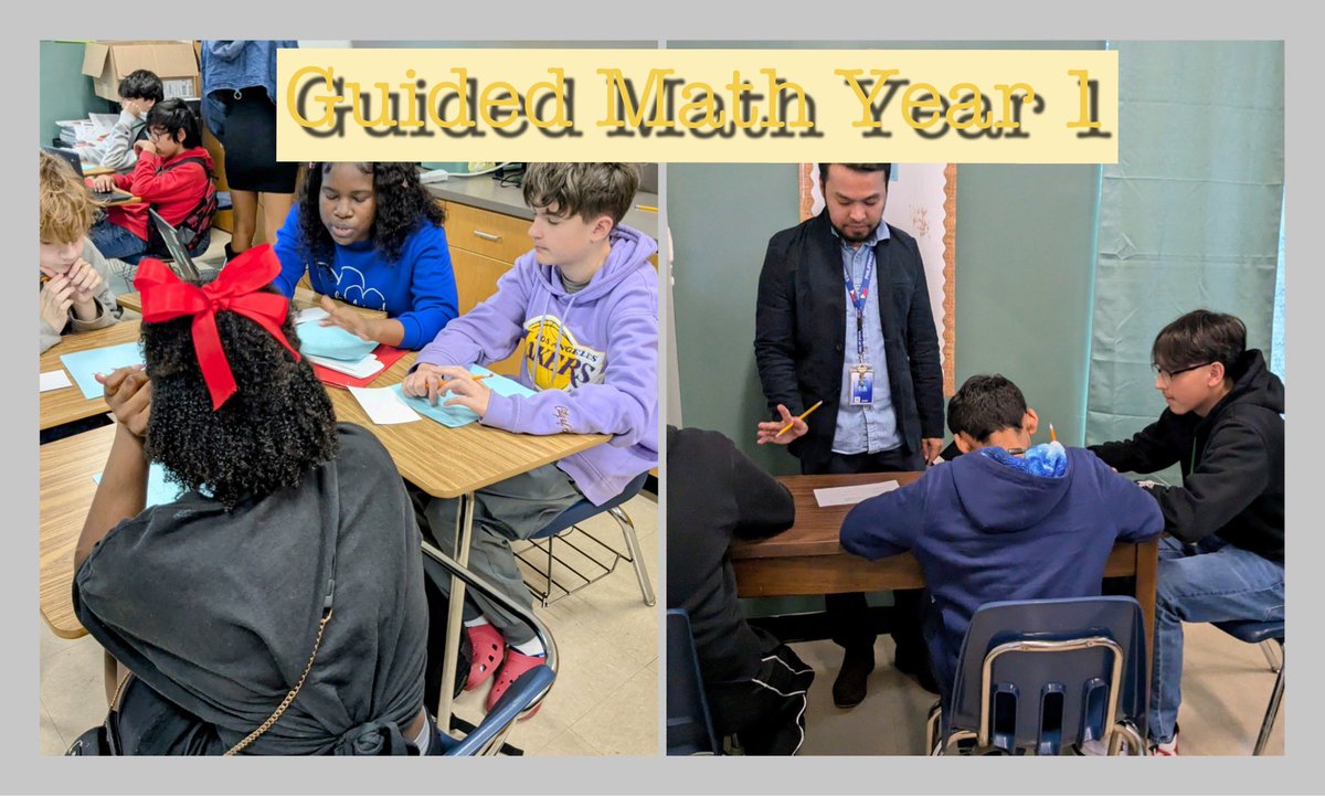 LearnwithERG's tweet image. And so it begins…. We have demonstrated Guided Math and now it’s time for teachers to have a go! Next step - feedback and goal setting!
#learnwithERG
#guidedmath
Laney Sammons