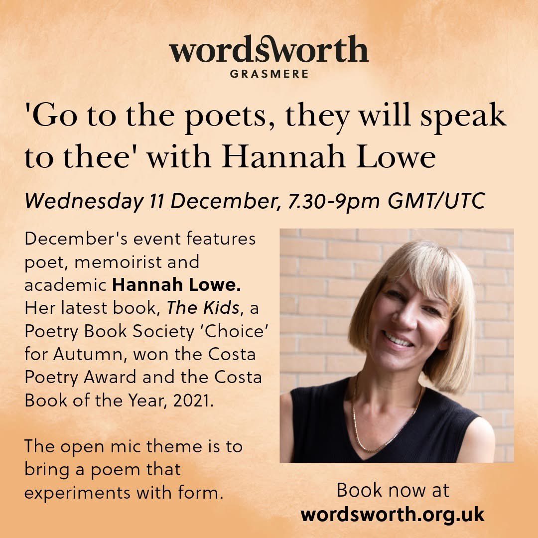 Anna Shelton (@annavshelton) on Twitter photo Can’t wait to read at tonight’s Open Mic before the talented Hannah Lowe reads <a href="/WordsworthGras/">Wordsworth Grasmere</a> #GoToThePoets 🙌 Can’t wait to read at tonight’s Open Mic before the talented Hannah Lowe reads <a href="/WordsworthGras/">Wordsworth Grasmere</a> #GoToThePoets 🙌