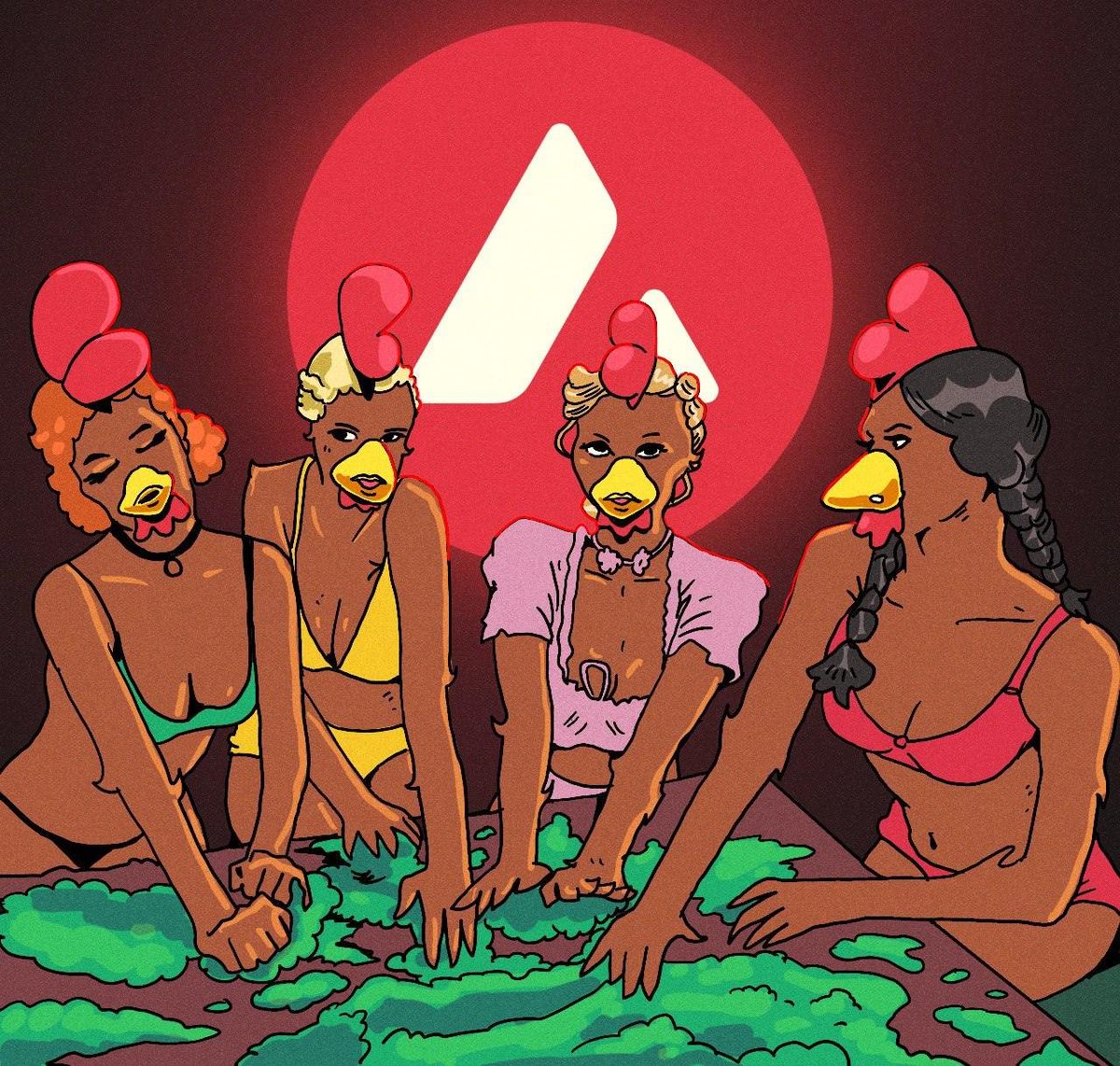 $avax to $420B, $coq to $42.0B