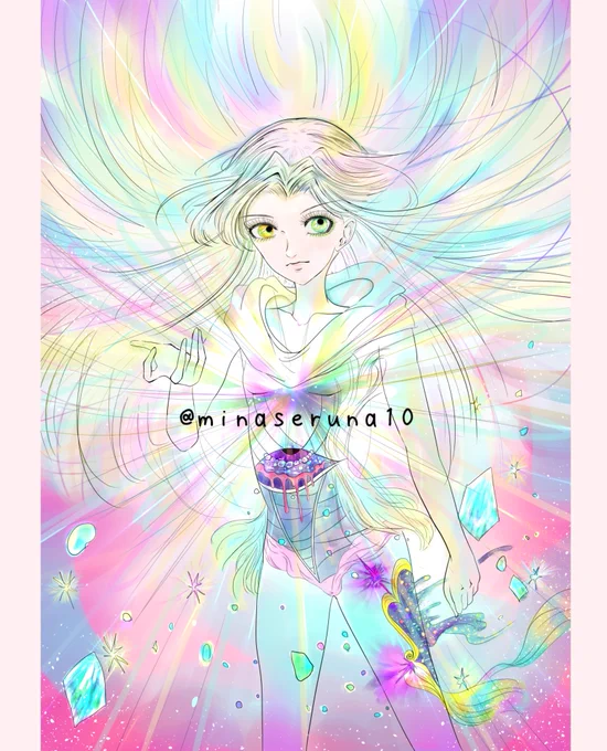 𓂃⟡.·《 勝利の星 》𓂃⟡.·#illustration  #イラスト  #art 