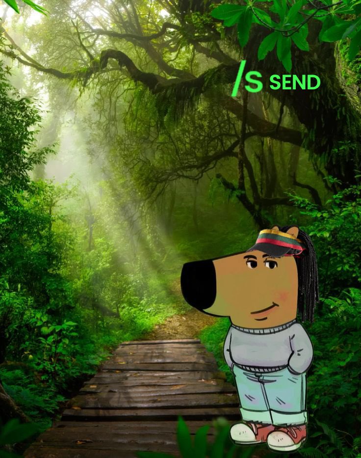 Manezgraphix's tweet photo. @web3favor "Dreads on point, Send game strong"
"Life's too short for boring messaging apps. Send it with @Send https://t.co/TrCUr215vj