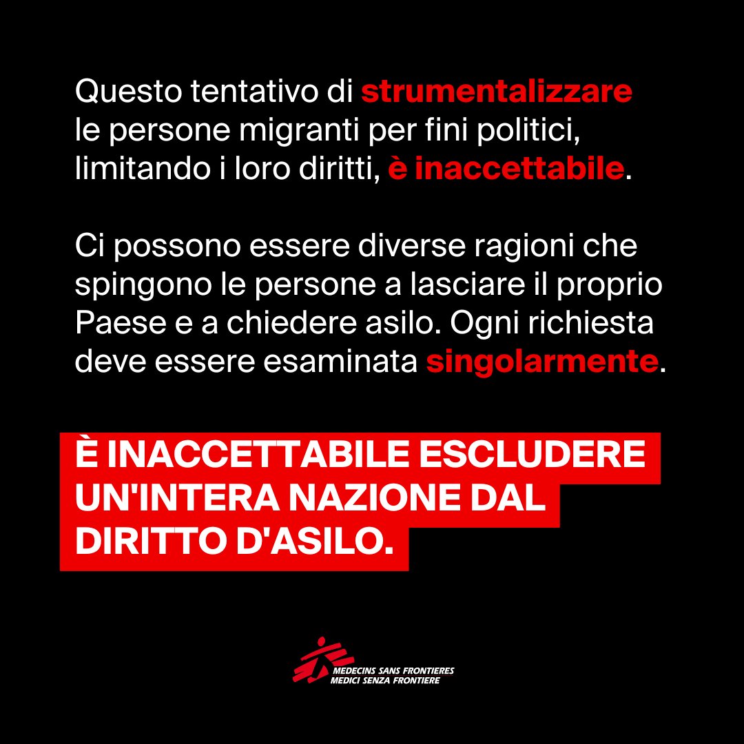 📣L'asilo è un diritto individuale, non uno strumento di propaganda!
Con la caduta del regime in #Siria, diversi Paesi europei hanno colto l'occasione per annunciare pubblicamente che sospenderanno l'esame delle domande di asilo dei siriani. Tra questi c’è anche l’#Italia.