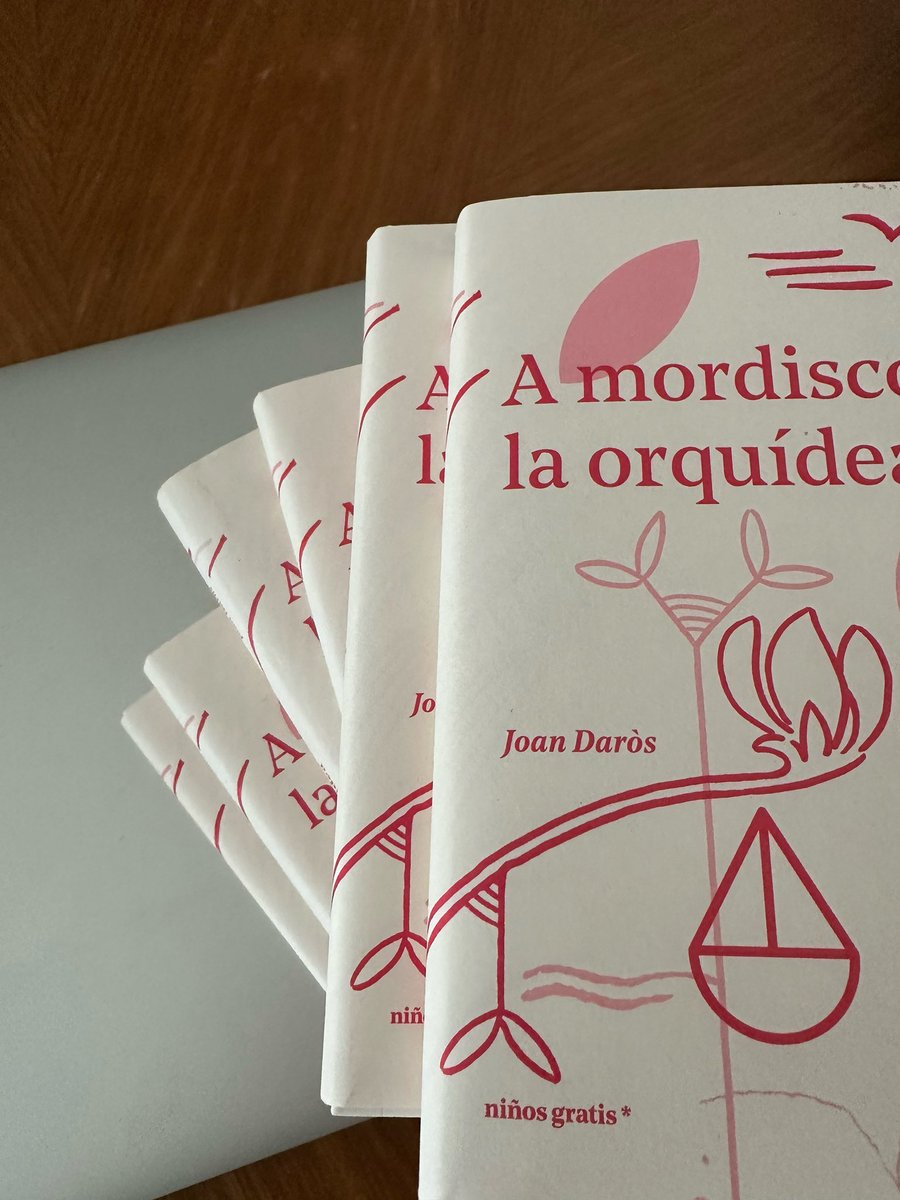Tercera edición de ‘A mordiscos la orquídea’(ed. Niños Gratis) ya en librerías. A veces los archivos de word se convierten en libros.