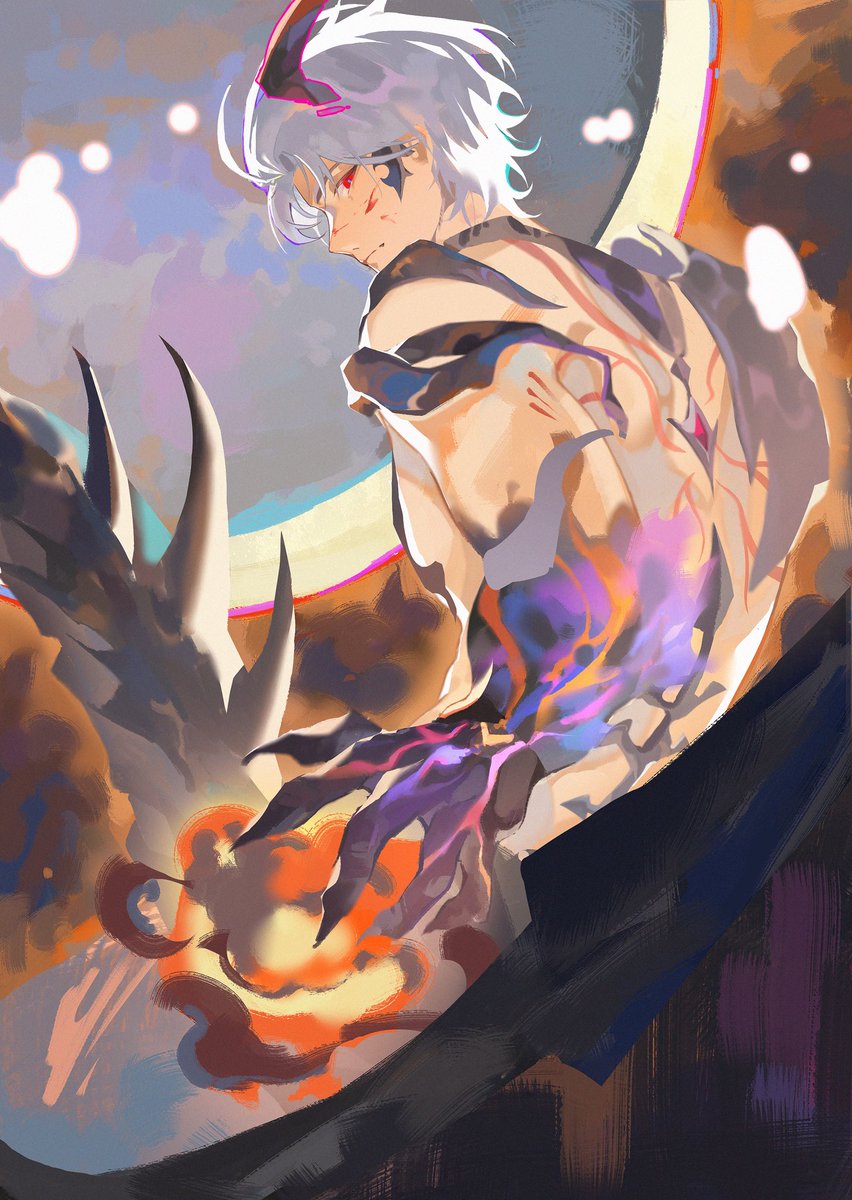 喜欢龙塑！

 #恋と深空二次創作 #Loveanddeepspace #恋与深空 #秦彻 #シン #Sylus