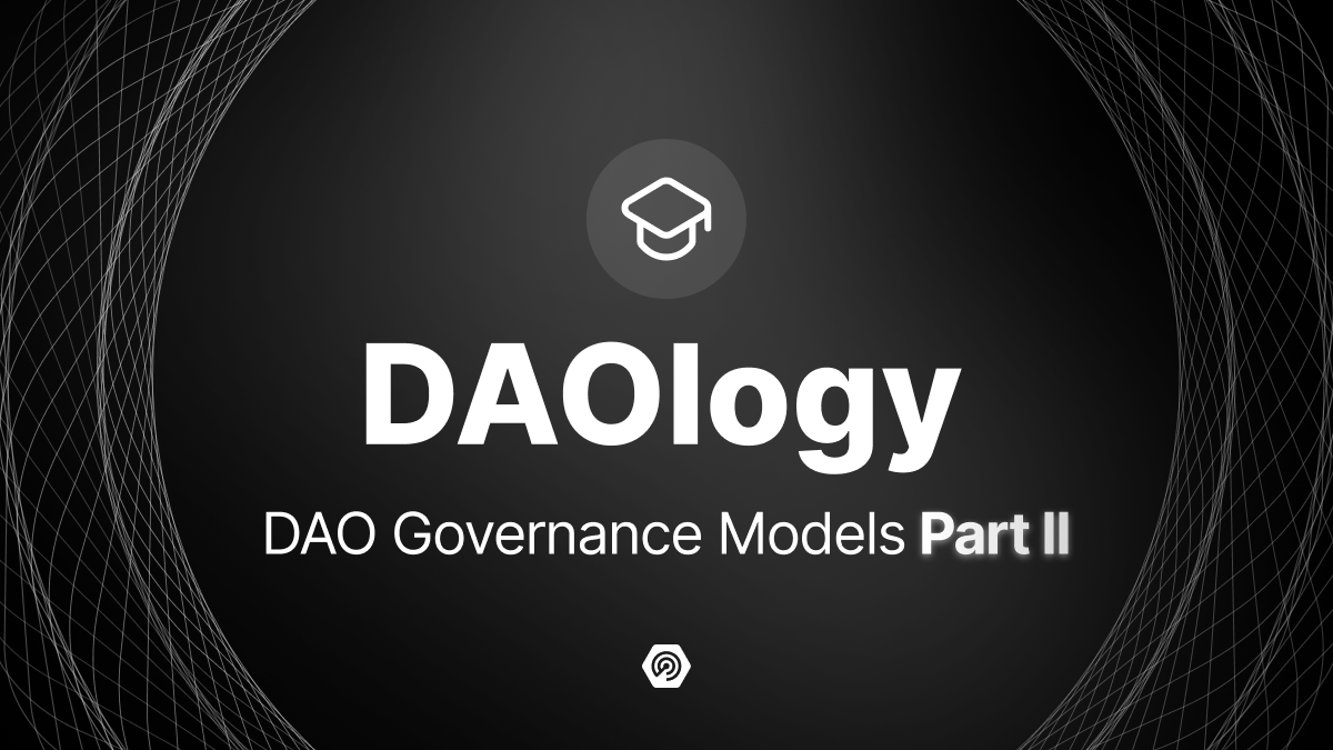1/ In our educational series last week, we introduced DAO Governance models and their various types. Today, we’ll dive into the key components and benefits of these models!

Welcome to DAOlogy - DAO Governance Models Part II
An insightful read 🧵