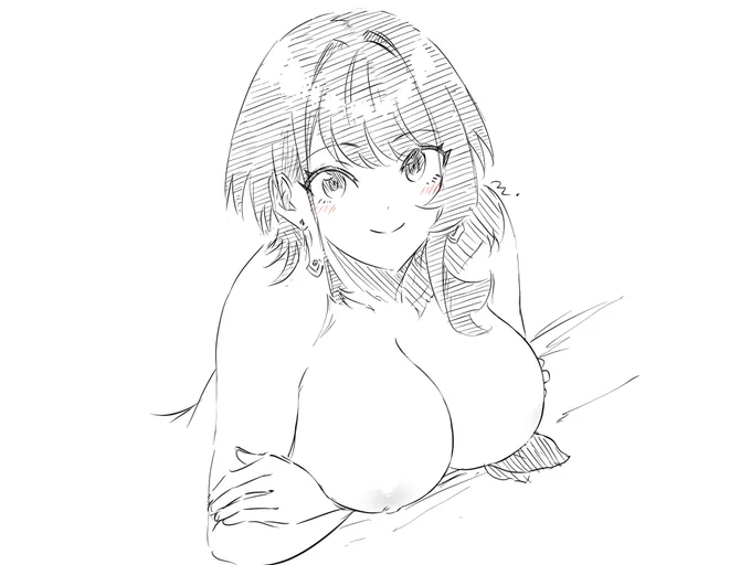 たまに描きたくなる藍海さん 