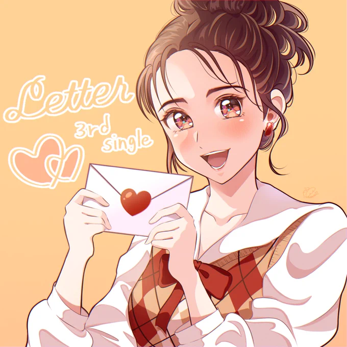 メガネなしver.配信お疲れ様でした杏ちゃんと一緒にお祝いができて良かったです!杏ちゃんにとっても素敵な1日になっていたら嬉しいです愛と想いがいっぱい詰まったLetterずっと大好き#Letter_173 #Letter #InaminTown#伊波杏樹さんを可愛く描けるようになりたいの会  