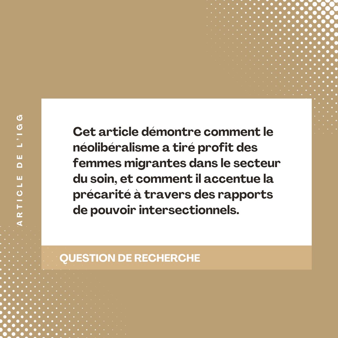 Institut du Genre en Géopolitique tweet media