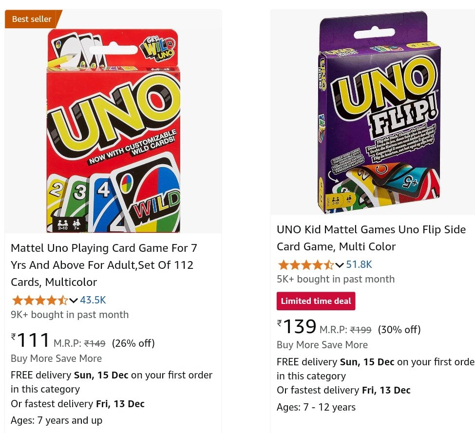 Vjaylaksh6's tweet image. "🎁 Unbox joy with the best toys for every age! From learning to fun, we've got it all. Shop now on Amazon and bring smiles to every playtime! 🧸✨
Buy Now👇🛒
 [amzn.to/4gpGV4S]

 #ToysOnAmazon #PlaytimeFun
#Amazon #bestdeal 
#cards #dealOftheday