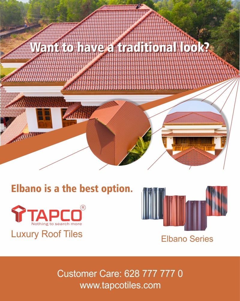 Want to have a traditional look for your dream home? Elbano series of luxury roof tiles from TAPCO would be the best choice.

For all business inquiries, Please reach out to us
+91 9388773717
Visit - tapcotiles.com
.
.
.
.
.
#TraditionalLook #LuxuryRoofTiles #TapcoTiles