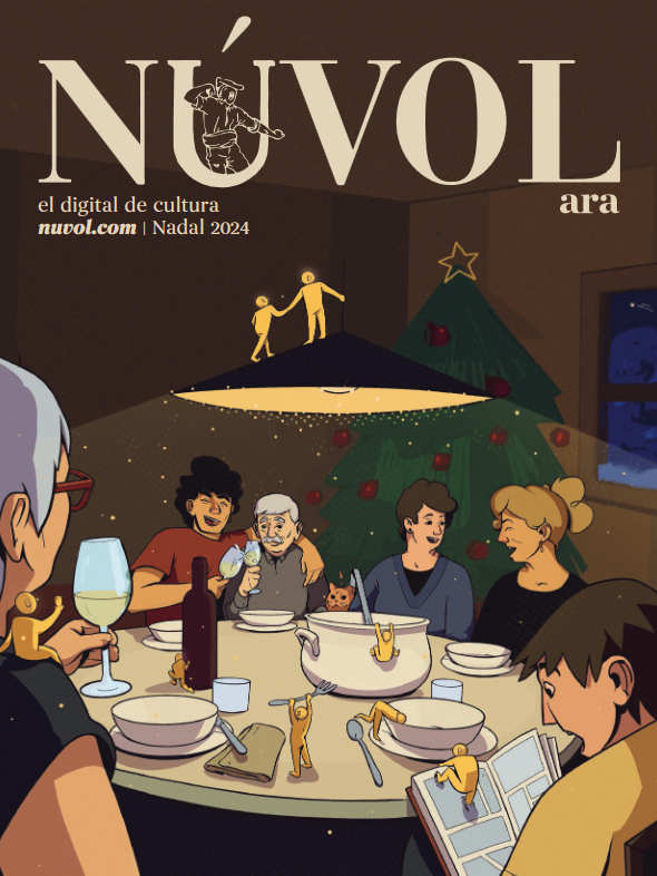 nuvol_com's tweet photo. 🎨Us presentem la portada de la Revista de Nadal de Núvol, amb portada de Samuel Álvarez, estudiant del Màster d’il·lustració Digital de l’escola @bau_bcn
🗞️La trobareu al vostre quiosc de confiança, encartada amb el @diariARA el pròxim diumenge 15 de desembre https://t.co/lcEISXS7NH