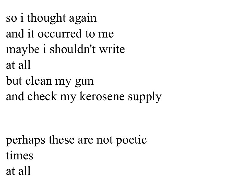 "Perhaps these are not poetic times at all."

Nikki Giovanni
June 6th 1943 - December 9th 2024, the day before women got shot at in Nairobi for protesting femicide.