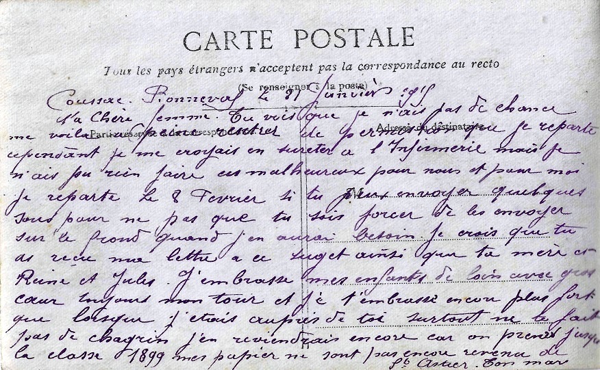 Le_Chtimiste's tweet photo. Cartes envoyées de Coussac-Bonneval (Haute-Vienne) par F. DURAND du 1e régiment d'infanterie, 29e compagnie, 1e escouade - Merci à Kamel #Chtimiste #1eRI https://t.co/ncF5nR3NTH