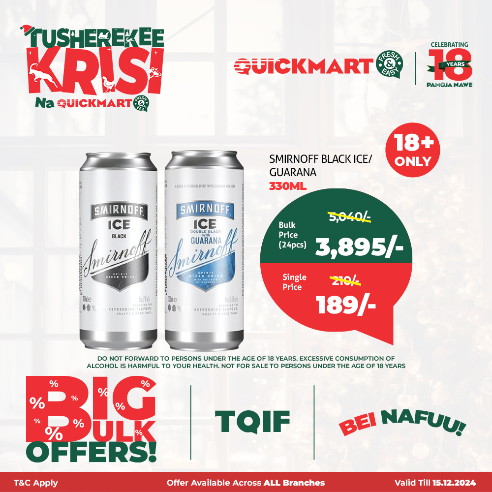 This festive season, enjoy amazing offers on your favorite liquors. Stock up, sip responsibly, and make every celebration sparkle. Don’t miss out—shop now and toast to unforgettable moments. Let the weekend begin my dawg. 🍻

*Offer validity as indicated at the bottom right of