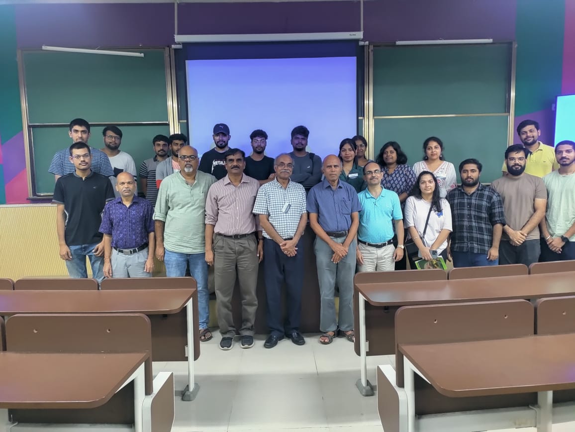iitm_physics's tweet photo. Thomas Thundat, Ph.D. SUNY Distinguished Professor &amp; SUNY Empire Innovation Professor, University at Buffalo, New York, gave a lecture  titled "Tailoring physics for relevance: from the molecular antenna to quantum sensors" on 11th December 2024 https://t.co/pjf9xdFnAE
