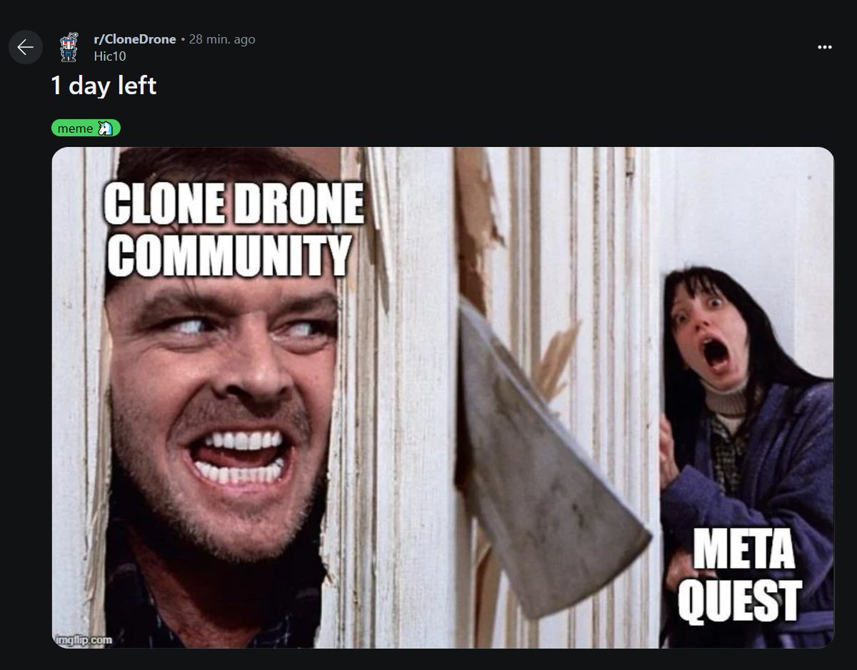 Just so you're aware of what's going to happen tomorrow. Credit: u/Hic10