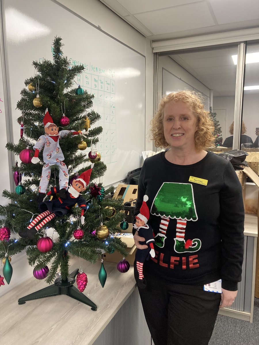 ✨hellomynameistara✨💙 (@tarafilby) on Twitter photo Couldn’t help joining in with our National Elf Service celebrations yesterday <a href="/YSTeachingNHS/">York and Scarborough Teaching Hospitals NHS FT</a> 2 elves with their brand new scrubs are getting up to mischief on our tree Couldn’t help joining in with our National Elf Service celebrations yesterday <a href="/YSTeachingNHS/">York and Scarborough Teaching Hospitals NHS FT</a> 2 elves with their brand new scrubs are getting up to mischief on our tree