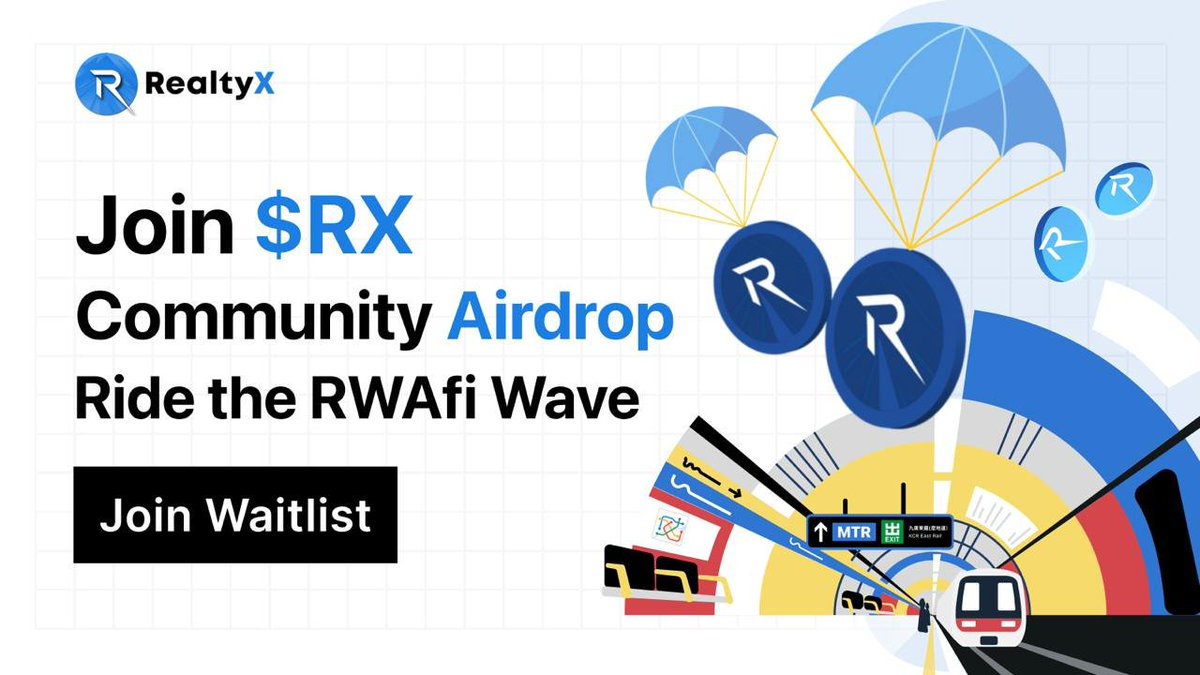 RealtyX_DAO's tweet image. 🚀Unlock Your Share of $RX Tokens!

Introducing the $RX Community Airdrop, lead the #RWAFi narrative by building MAX Points:

🔑Here's How You Earn Big:

● Hold $RST tokens &amp;amp; explore the Utility Vault.
● Complete tasks on TaskOn for EngageX Points.
● Diversify your portfolio…