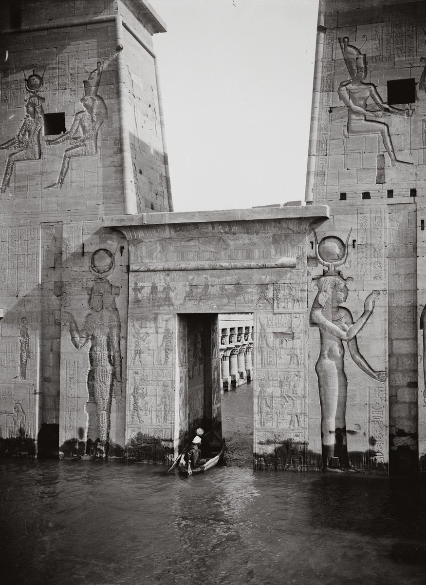 Temple of Isis, Egypt, ca. 1900 🇪🇬