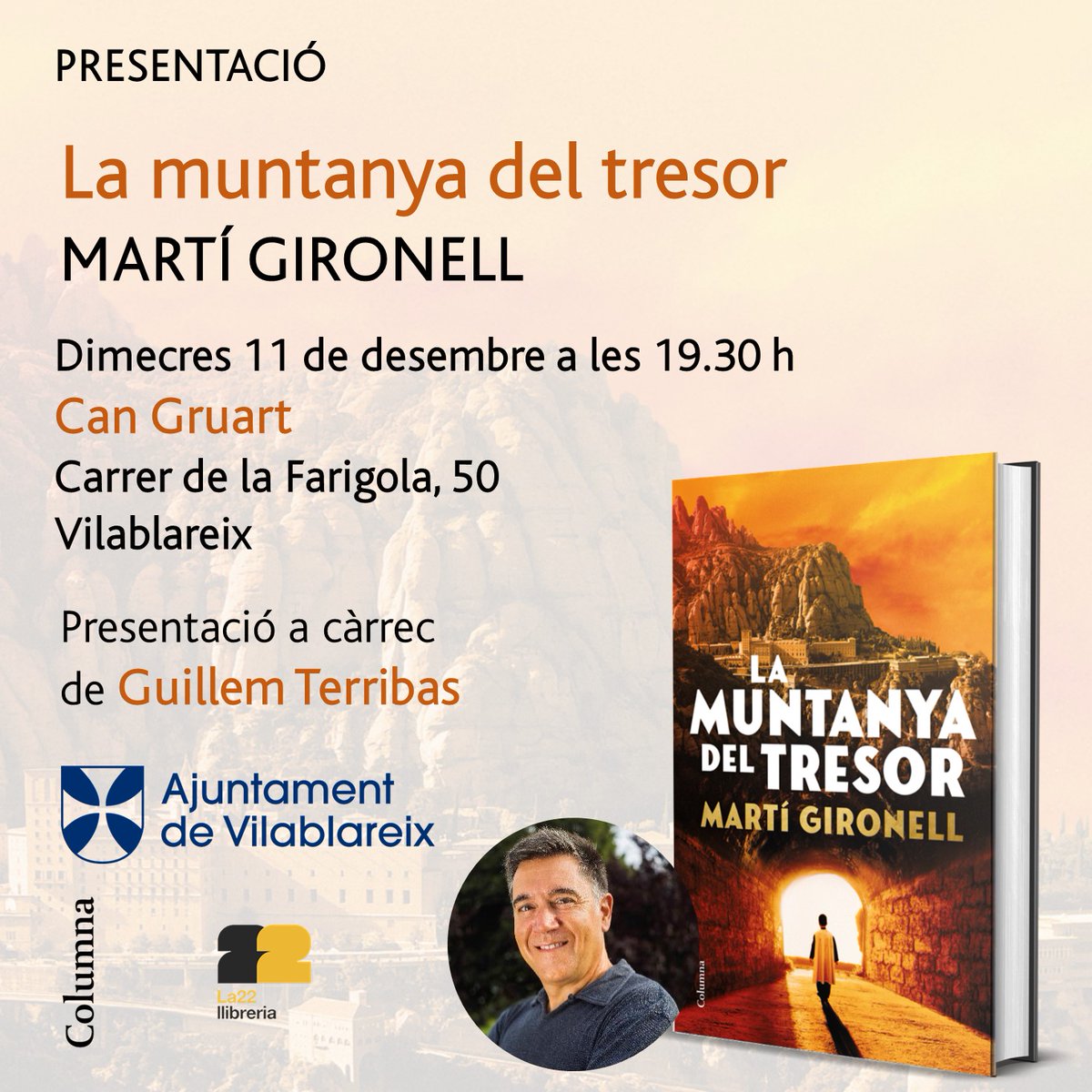 Grup62's tweet photo. 📅📣 Un dia més, us portem l’agenda!
📖@evacomasarnal, 'Mercè i Joan', #Gavà
📖@martigironell, ‘La muntanya del tresor’, #Vilablareix
📖@RamonPique, #ElContracte, #Girona
No hi falteu! https://t.co/v9H0JQzpVV